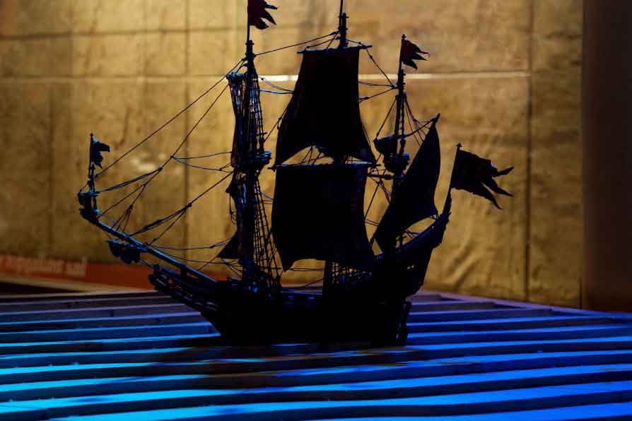 The sailing ship